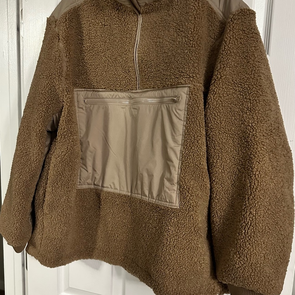 H&M Brown Teddy Jacket